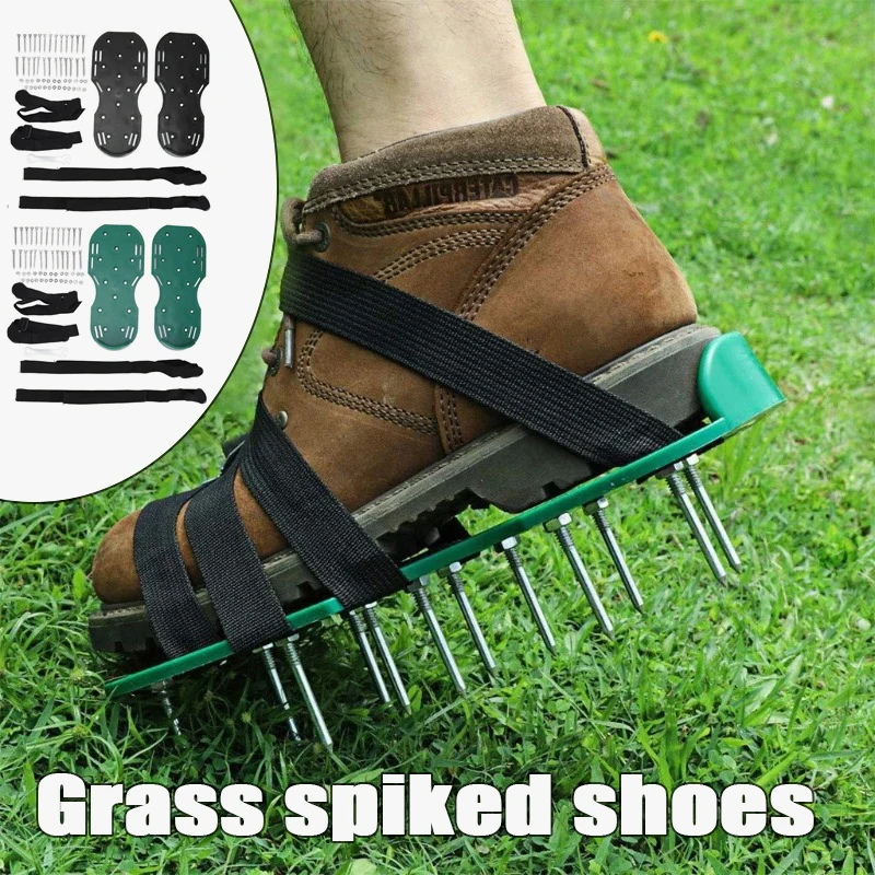 1 paar Gras Spiked Tuinieren W - Gardening Tools Revit recensie en prijs